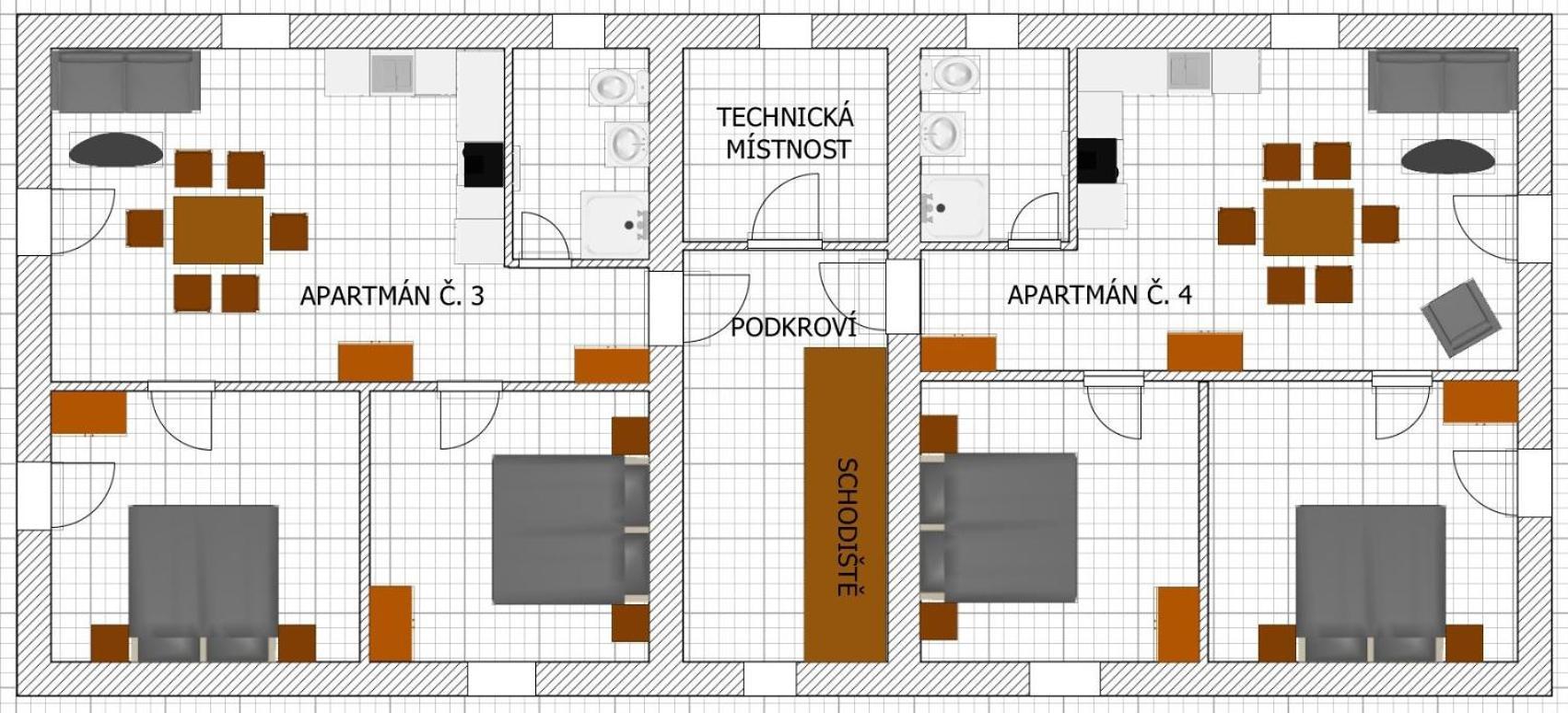 Benatky Apartament Suchdol nad Luznici
